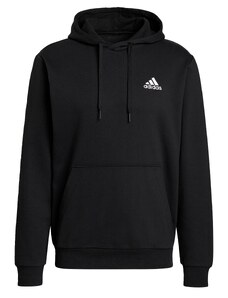 ADIDAS SPORTSWEAR Sportinio tipo megztinis 'Essentials Fleece' juoda / balta