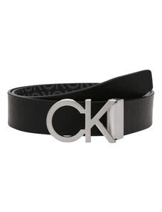 Calvin Klein Diržas tamsiai pilka / juoda