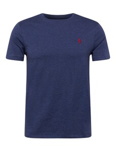 Polo Ralph Lauren Marškinėliai tamsiai mėlyna jūros spalva / raudona