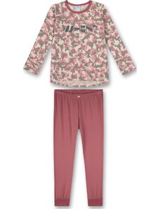 SANETTA Miego kostiumas kremo / žalia / rausvai raudona / ryškiai rožinė spalva