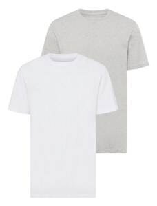 WRANGLER Marškinėliai margai pilka / balta