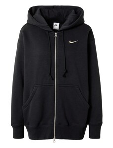 Nike Sportswear Džemperis 'PHNX FLC' juoda / balta