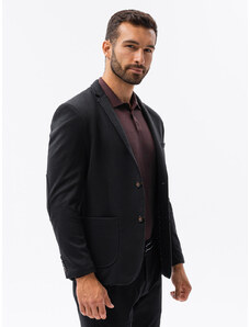 Ombre Clothing Elegantiškas vyriškas švarkas - juodas M80