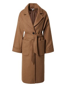 EDITED Demisezoninis paltas 'Santo' smėlio spalva / ruda