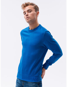 Ombre Clothing Vyriškas džemperis be gobtuvo - mėlyna B978