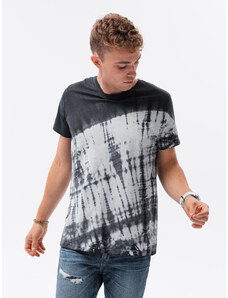 Ombre Clothing Vyriški marškinėliai Tie-Dye - grafito S1617