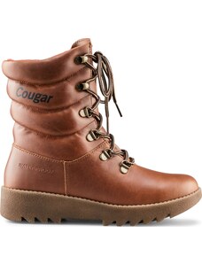 Cougar Women's Original 39068 Boots In Butternut - Leather Mid-Height Boots With Quilt Stitching, Ankle-High - View #2