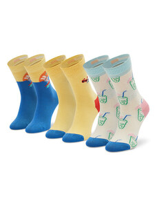 Vaikiškų ilgų kojinių komplektas (3 poros) Happy Socks