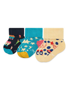 Vaikiškų ilgų kojinių komplektas (4 poros) Happy Socks