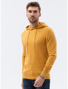 Ombre Clothing Vyriškas megztinis - garstyčių E187