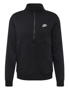 Nike Sportswear Megztinis be užsegimo juoda / balta