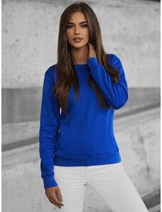 Kobaltinis moteriškas džemperis OZONEE JS/W01Z