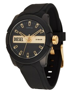 DIESEL Analoginis (įprasto dizaino) laikrodis auksas / juoda