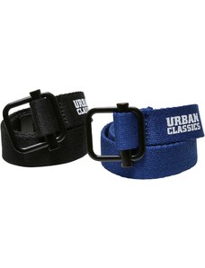 Urban Classics Diržas mėlyna / juoda / balta