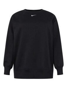 Nike Sportswear Sportinio tipo megztinis juoda / balta
