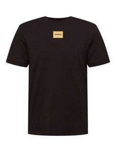 HUGO Marškinėliai 'Diragolino_G' geltona / juoda
