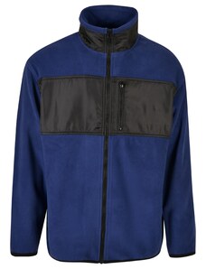 Urban Classics Flisinis džemperis tamsiai mėlyna / juoda
