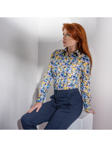 Willsoor Moteriški spalvoti marškiniai su gėlėtu raštu 14409