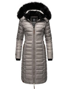 NAVAHOO Žieminis paltas 'Umay' pilka / juoda