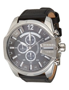 DIESEL Analoginis (įprasto dizaino) laikrodis juoda / sidabrinė