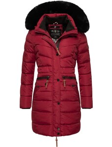 NAVAHOO Žieminis paltas 'Paula' raudona / juoda / balta