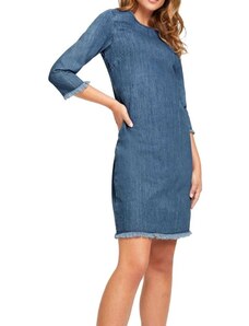 Linea Tesini Mėlyna džinsinė suknelė : Dydis - 46