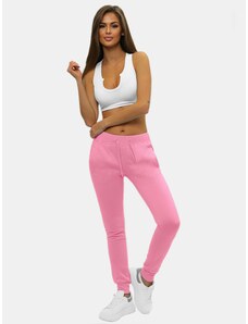Šviesiai-rožinės moteriškos sportinės kelnės OZONEE JS/CK01Z