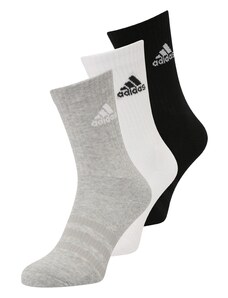 ADIDAS SPORTSWEAR Sportinės kojinės 'Cushioned Crew ' margai pilka / juoda / balta