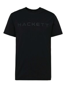 Hackett London Marškinėliai 'ESSENTIAL' antracito spalva / juoda