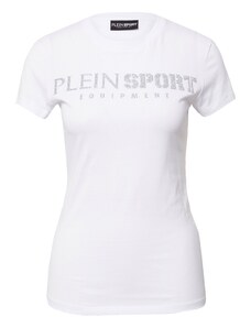 Plein Sport Marškinėliai sidabrinė / balkšva
