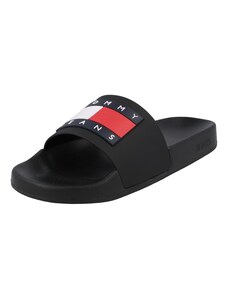 Tommy Jeans Sandalai / maudymosi batai tamsiai mėlyna / raudona / juoda / balta