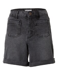 Urban Classics Džinsai juodo džinso spalva