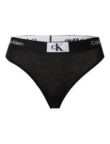 Calvin Klein Underwear Moteriškos kelnaitės šviesiai pilka / juoda