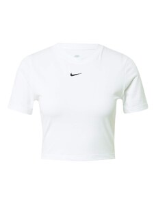 Nike Sportswear Marškinėliai 'Essential' juoda / balta