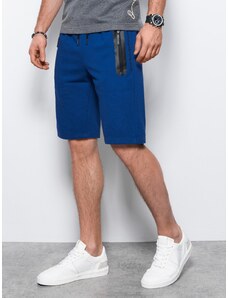 Ombre Clothing Vyriški sportiniai šortai - mėlyni V1 W239