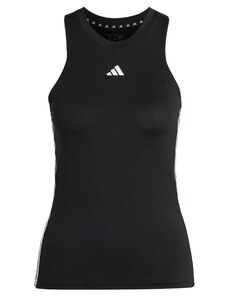 ADIDAS PERFORMANCE Sportiniai marškinėliai be rankovių 'Essentials' juoda / balta
