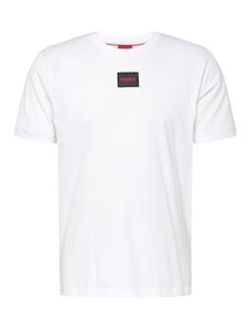 HUGO Marškinėliai 'Diragolino212' raudona / juoda / balta