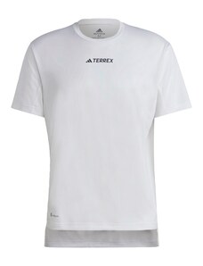 ADIDAS TERREX Sportiniai marškinėliai 'Multi' juoda / balta