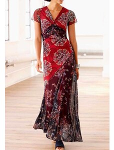 Linea Tesini Maxi ilgio raudona suknelė : Dydis - 34