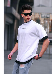 Premium Baltos spalvos vyriški marškinėliai Zulu