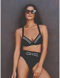 Lidea bikini maudymosi kostiumėlis "Mariella Black - White Stripes"