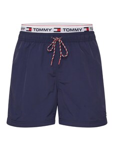 Tommy Hilfiger Underwear Maudymosi trumpikės tamsiai mėlyna / šviesiai pilka / raudona / balta