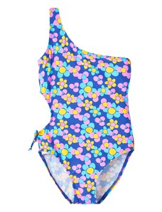 NAME IT Maudymosi kostiumėlis 'Zabine' vandens spalva / sodri mėlyna („karališka“) / geltona / šviesiai rožinė