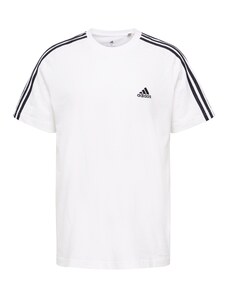 ADIDAS SPORTSWEAR Sportiniai marškinėliai 'Essentials' juoda / balta