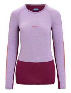 ICEBREAKER Sportiniai marškinėliai '125 ZoneKnit' uogų spalva / šviesiai violetinė / oranžinė / raudona