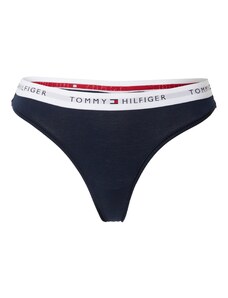 Tommy Hilfiger Underwear Siaurikės tamsiai mėlyna jūros spalva / raudona / balkšva