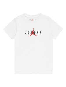 Jordan Sportiniai marškinėliai raudona / juoda / balta