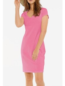 Rožinė laisvalaikio suknelė. Liko 46 dydis : Dydis - 46