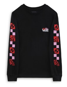 VANS Marškinėliai 'Valentines' rožių spalva / raudona / juoda