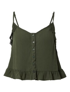 ABOUT YOU Palaidinė be rankovių 'Aurelie' tamsiai žalia